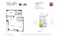 Unit LPH07 floor plan